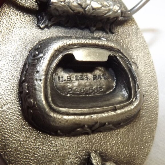 WESTMIN Mining Oil Sector Beer Bottle Opener Belt Buckle - Picture 5 of 10